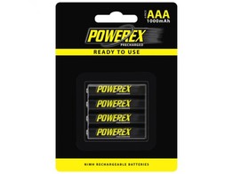 New Powerex Precharged AAA 1 2V 4 st 1000mA