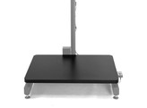 Baseboard  fitting to RPS-120  70x100 cm black with interchangeable insert