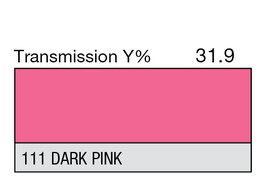 Lighting Filter 53x61cm - 111 Dark Pink