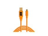 TetherPro USB 2.0 to Micro-B 5-Pin  15   4.6m   High-Visibility Orange