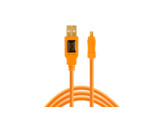 TetherPro USB 2.0 to Mini-B 8-Pin  15   4.6m   High-Visibility Orange