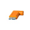 TetherPro USB-C to 3.0 Micro-B Right Angle  15   4.6m   High-Visibility Orange