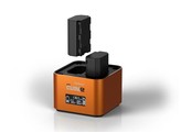 Hahnel Pro Cube 2 batterij lader voor 2 sony accu s