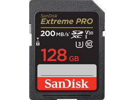 SANDISK V30  SDXC Extreme Pro 128GB  U3 200MB/s