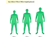 Chromakey Green key kostuum voor het hele lichaam 170cm