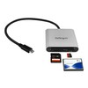 USB 3.0 Flash Memory Multi-Card Reader/Writer with USB-C